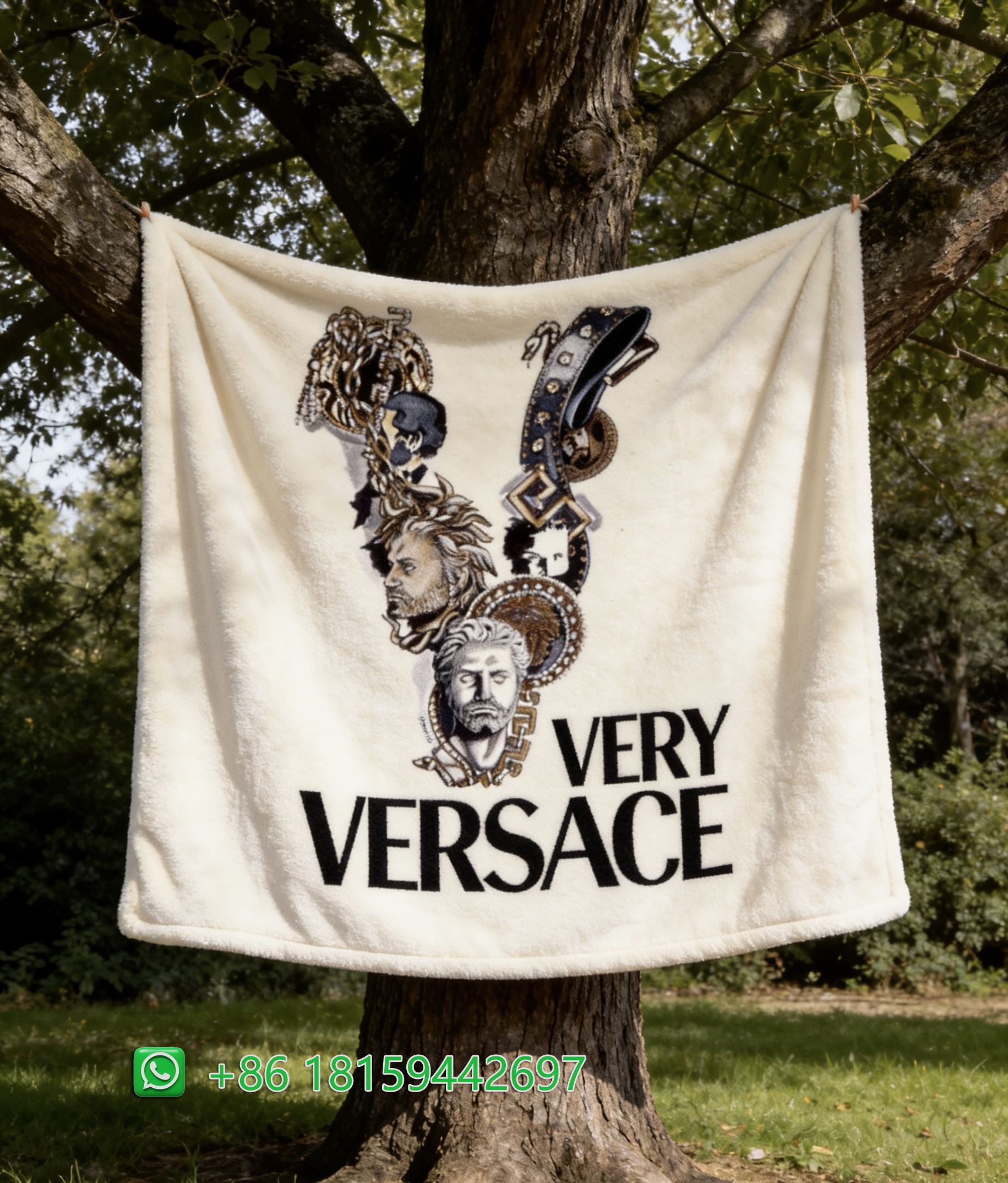 Versace Throw Blankets